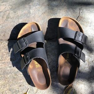 Black Birkenstocks